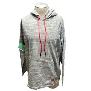 Sea-Doo hoodie grey large men's lightweight French Terry Pullover seadoo